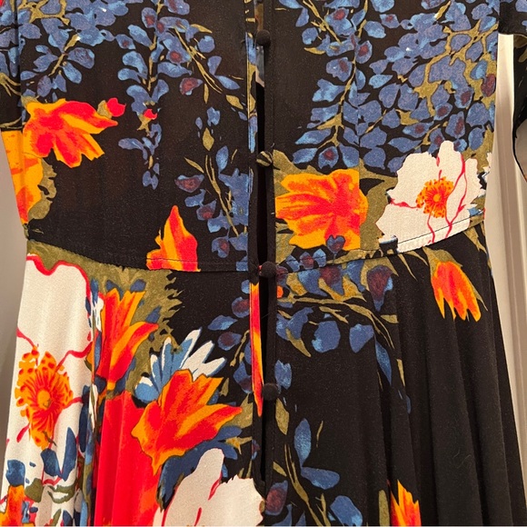 Free People First Kiss Long Sleeve Floral Maxi Dress - Picture 13 of 16